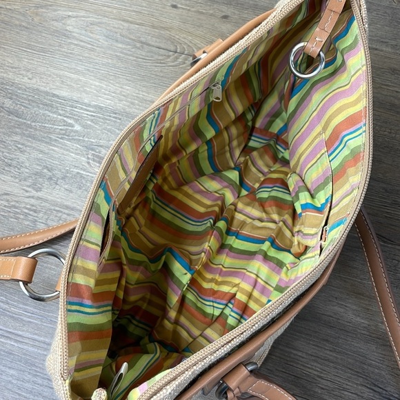 Fossil Beige and Brown Shoulder Bag - Picture 4 of 9